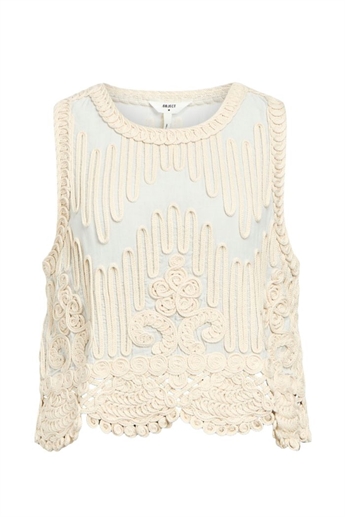 RIMA KNIT TOP, Sandshell
